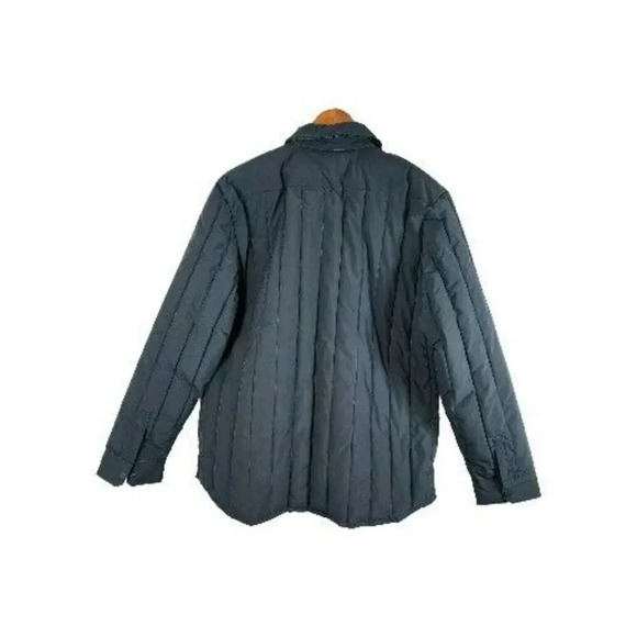 Robert Graham Jacket Men's XL Green Button Down Quilt Field  Logo Designer - Picture 3 of 16